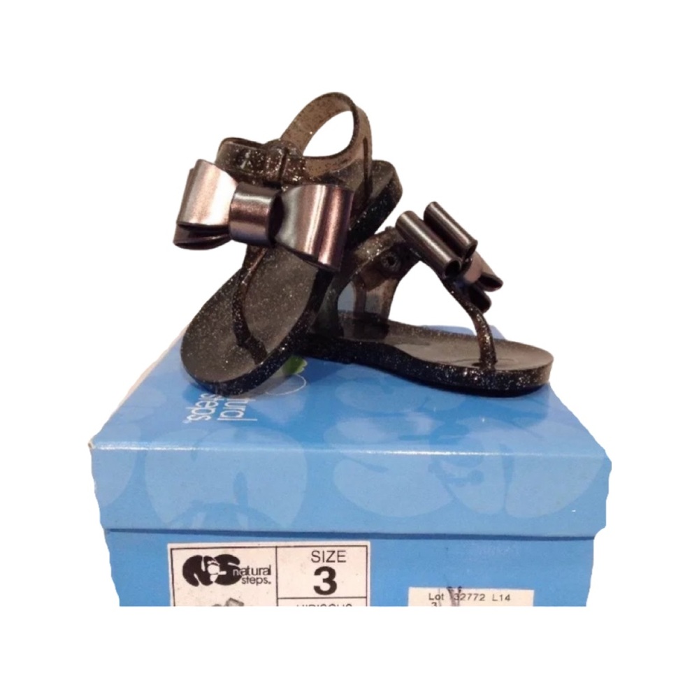 Natural Steps Hibiscus Jelly Sandal Size 3